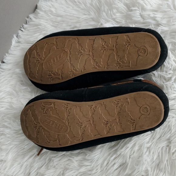 Blitz Women's Molly Moccasin Slippers Faux Fur lined, 6M - Picture 5 of 7